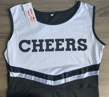 Lade das Bild in den Galerie-Viewer, Kostüm Cheerleaderkostüm mit Cheerleader Pompoms, M
