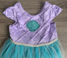 Lade das Bild in den Galerie-Viewer, Kostüm Kinderkostüm Prinzessin, Meerjungfrau, Kleid, 120
