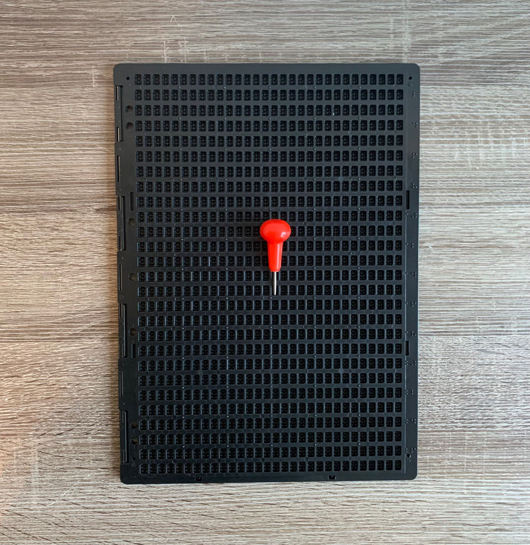 Braille-Schiefer-Schrifer und Eingabestift (27 Zeilen/30 Zellen)