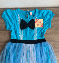 Lade das Bild in den Galerie-Viewer, Kostüm Kinderkostüm Alice im Wunderland, Kleid mit Schleife, 110
