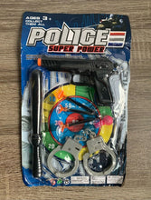 Lade das Bild in den Galerie-Viewer, Kinderkostüm Polizistin Polizei Kostüm mit Polizei Ausrüstung, L (120-130 cm)
